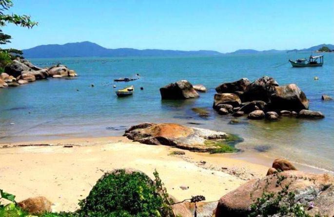 Casa Frente Mar Villa Governador Celso Ramos Ngoại thất bức ảnh